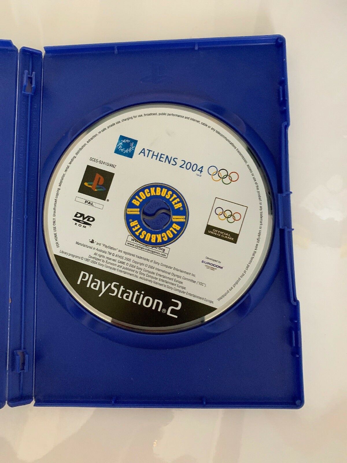 Athens 2004 Olympics - Playstation 2 PS2 PAL Game