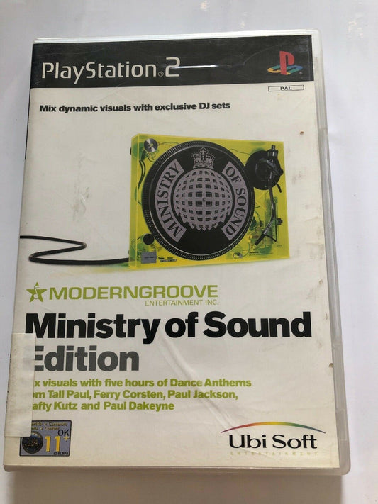 Modern Groove - Ministry of Sound Edition - Playstation PS2 PAL Game