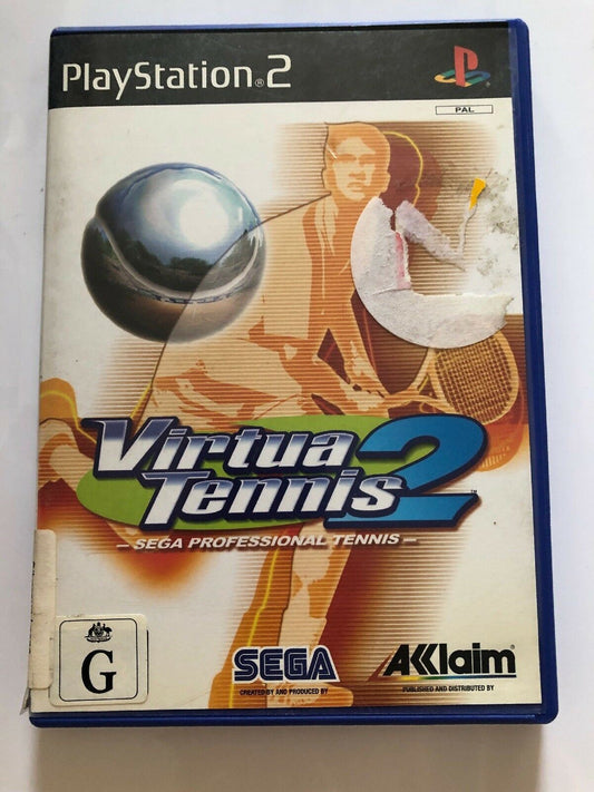 Virtua Tennis 2 - Playstation 2 PS2 PAL Game