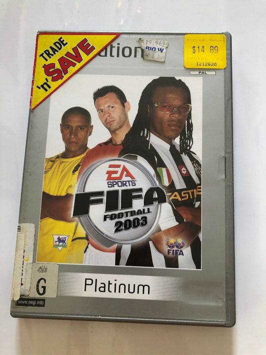 FIFA Football 2003 - Playstation PS2 PAL Game