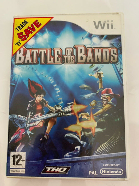 Battle Of The Bands Nintendo Wii PAL with Manual