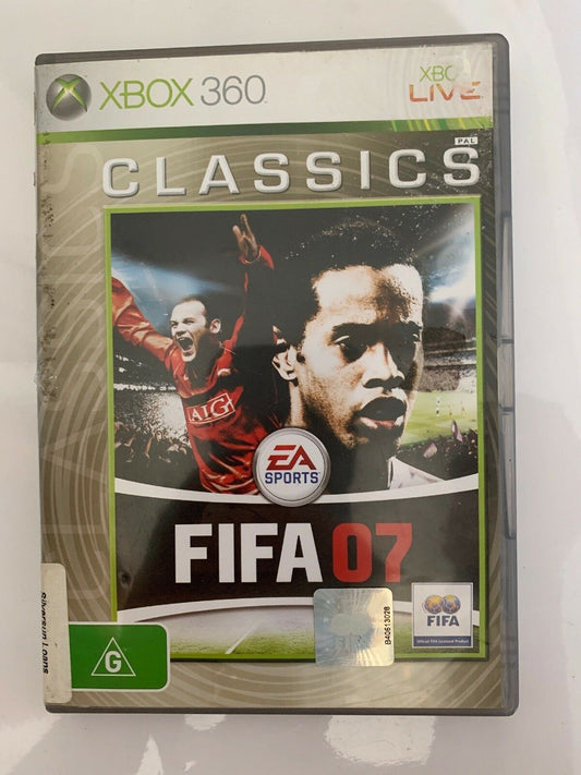 FIFA 07 - Microsoft Xbox 360 PAL Game with Manual