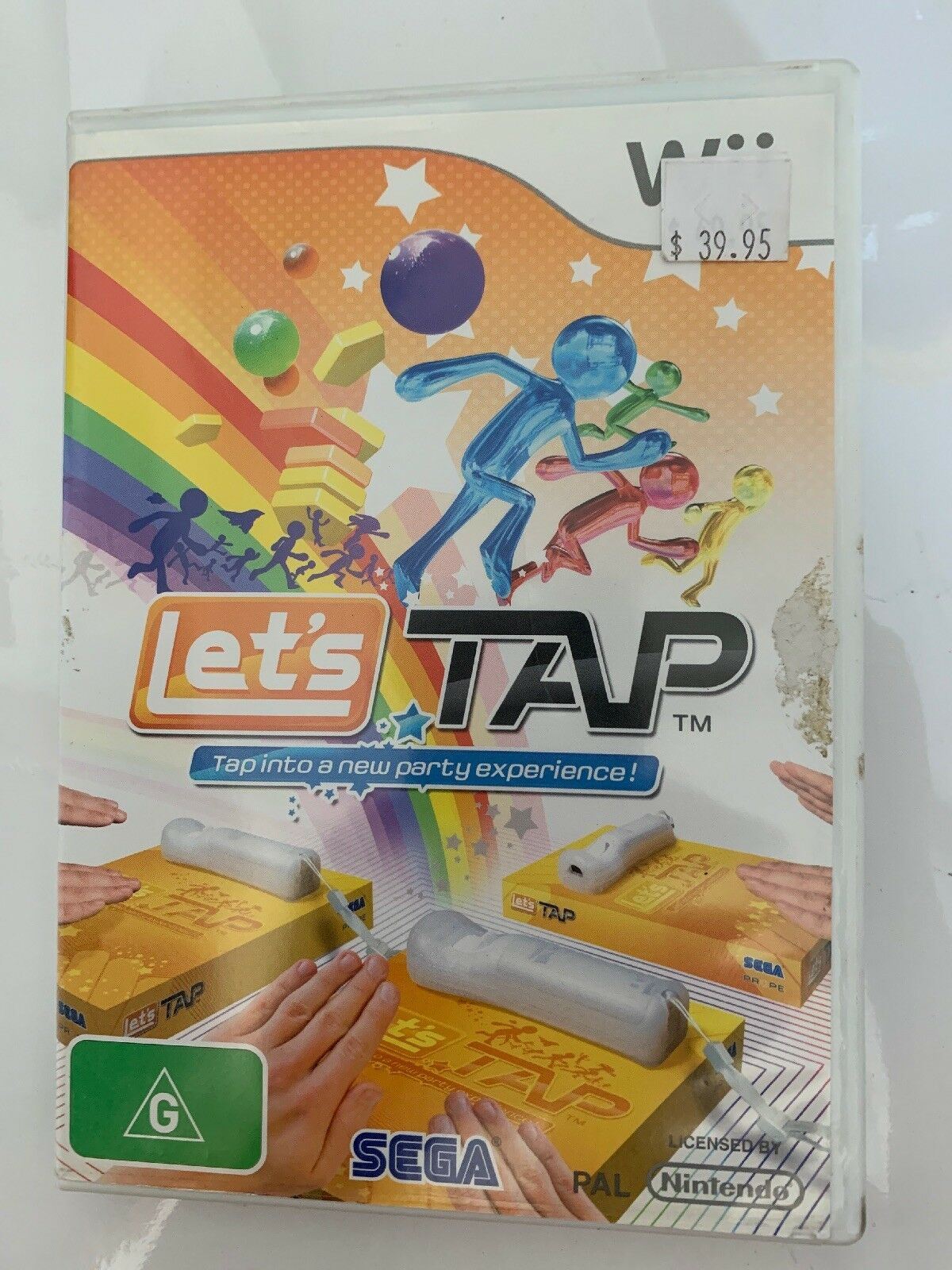 Lets Tap - Nintendo Wii PAL Game