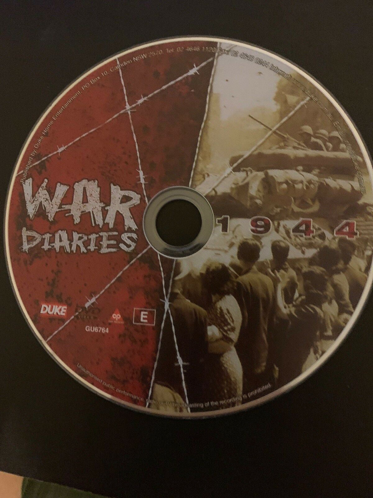 War Diaries - World War 2 - 1944 [DVD] DVD