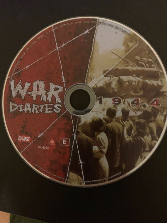 War Diaries - World War 2 - 1944 [DVD] DVD