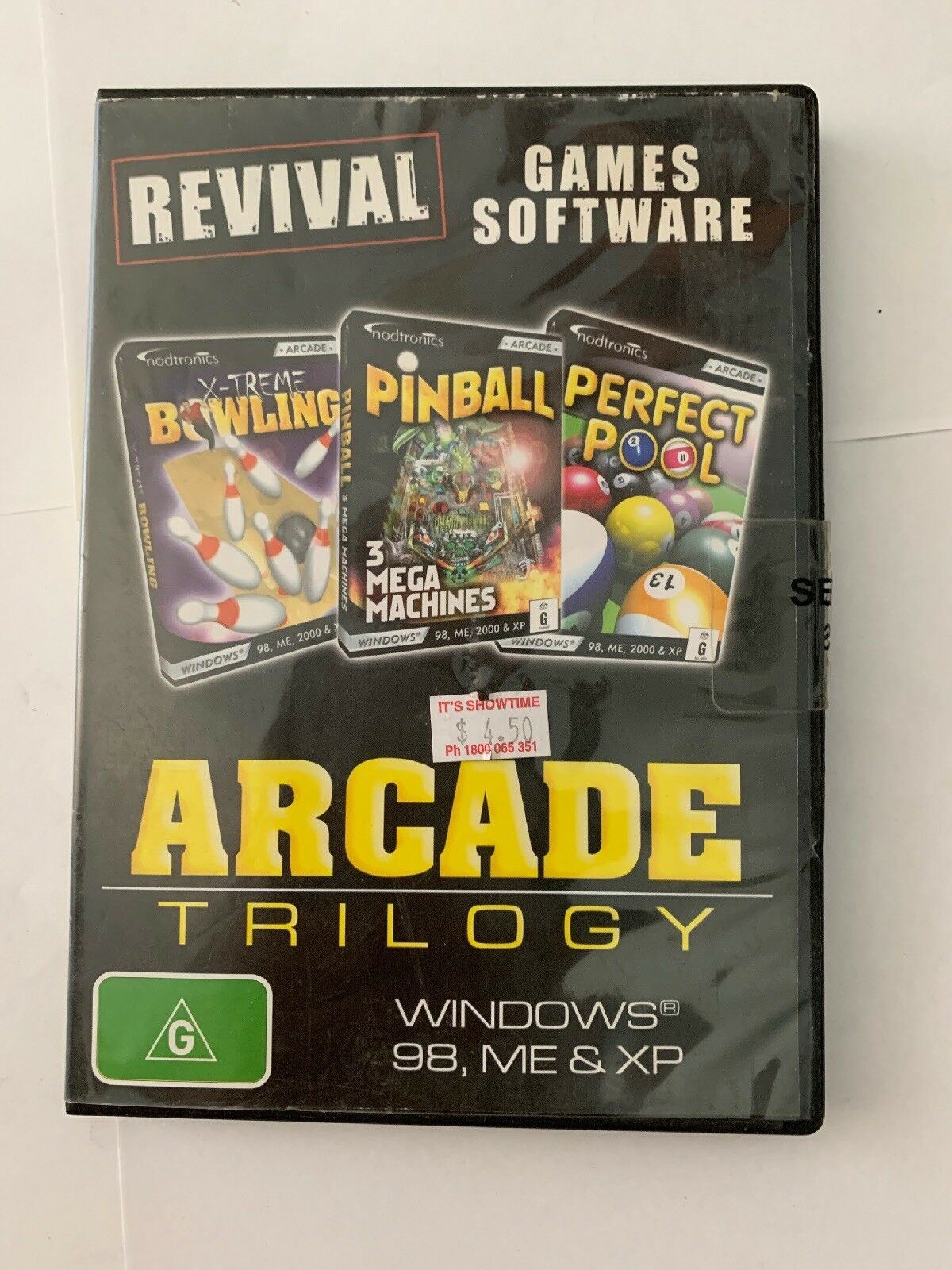 Arcade Trilogy Classic: Bowling, Mega Pinball, Perfect Pool - Windows PC Game