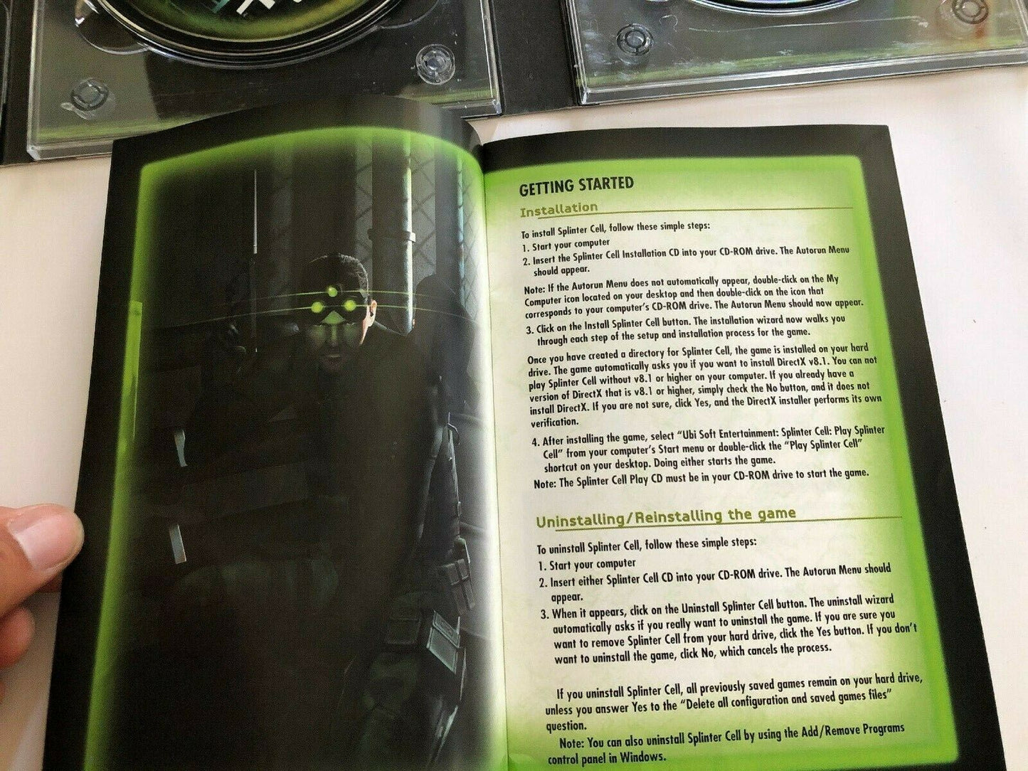 Tom Clancy's Splinter Cell - PC CD Windows Game