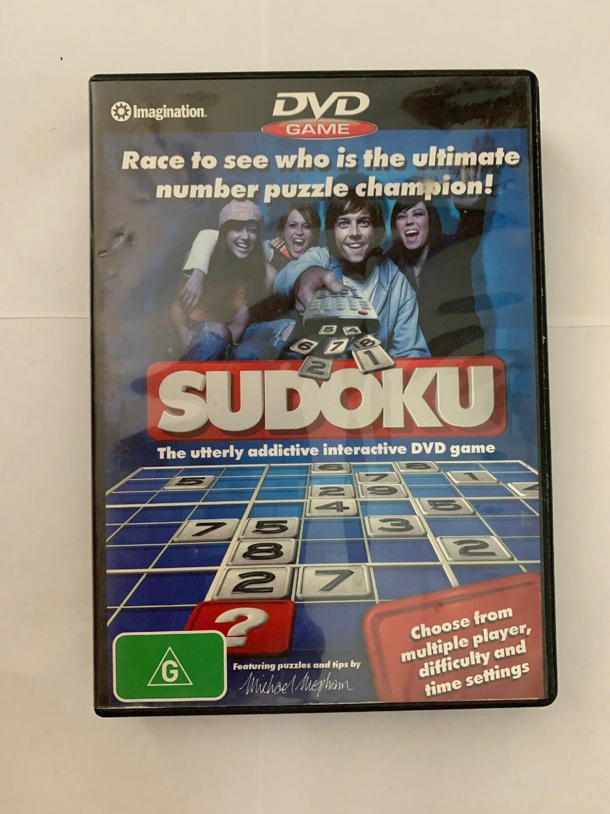 Sudoku Interactive DVD Game New DVD Region 4 Sealed