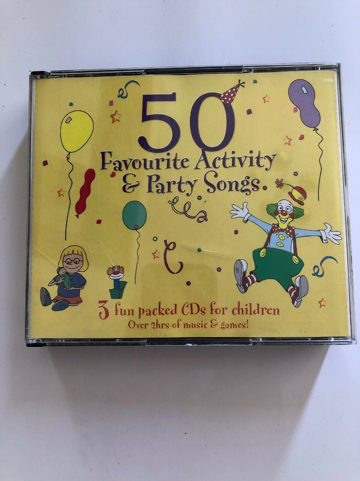 50 Favourite Activity & Party Songs - Various Artists - 3 CD Children's Songs