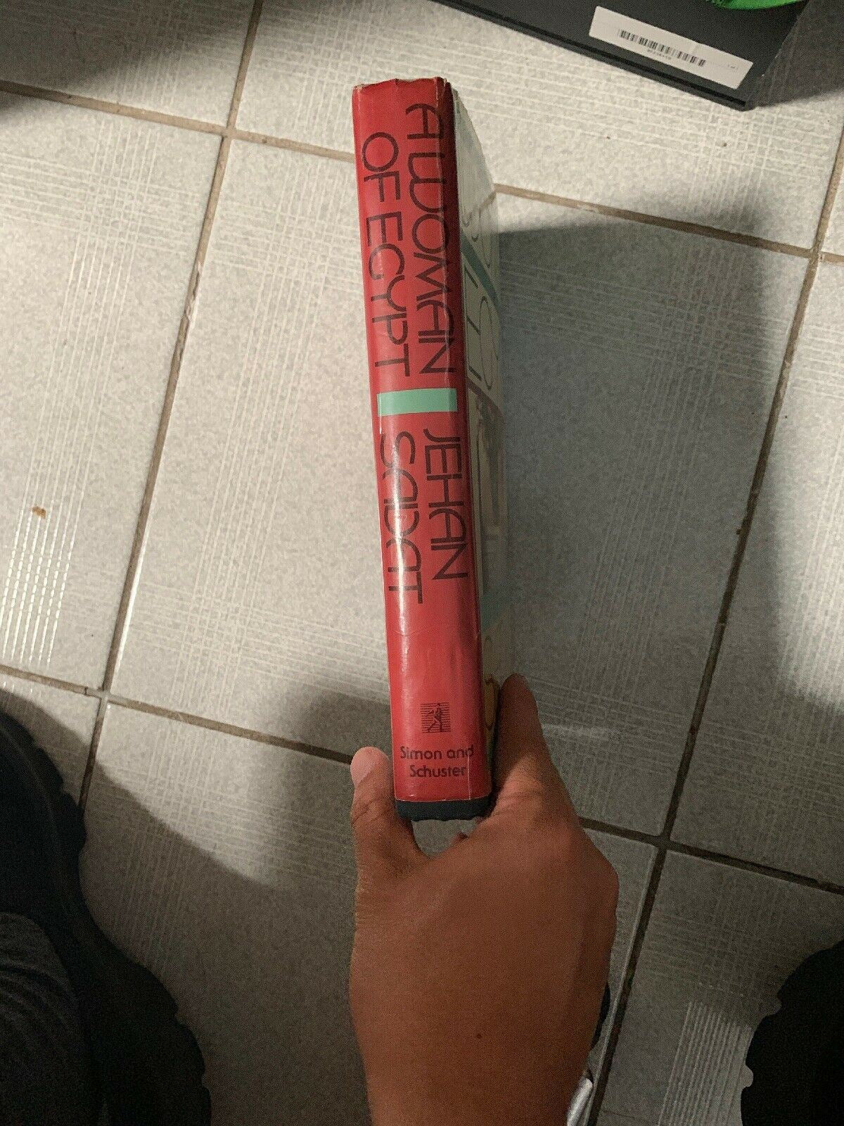 A Woman Of Egypt, Jehan Sadat (1987) Vintage Hardcover Book