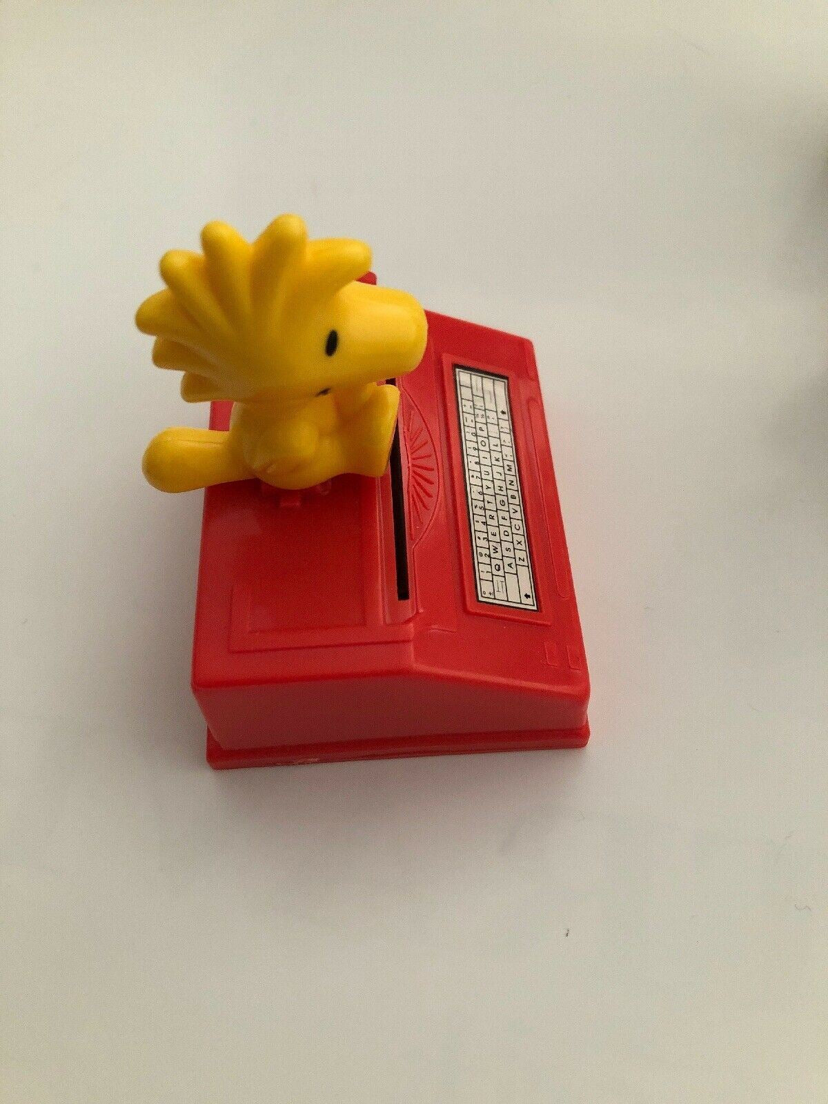 SNOOPY WOODSTOCK TYPEWRITER Genuine Official MCDONALD'S Peanuts Toy Figurine