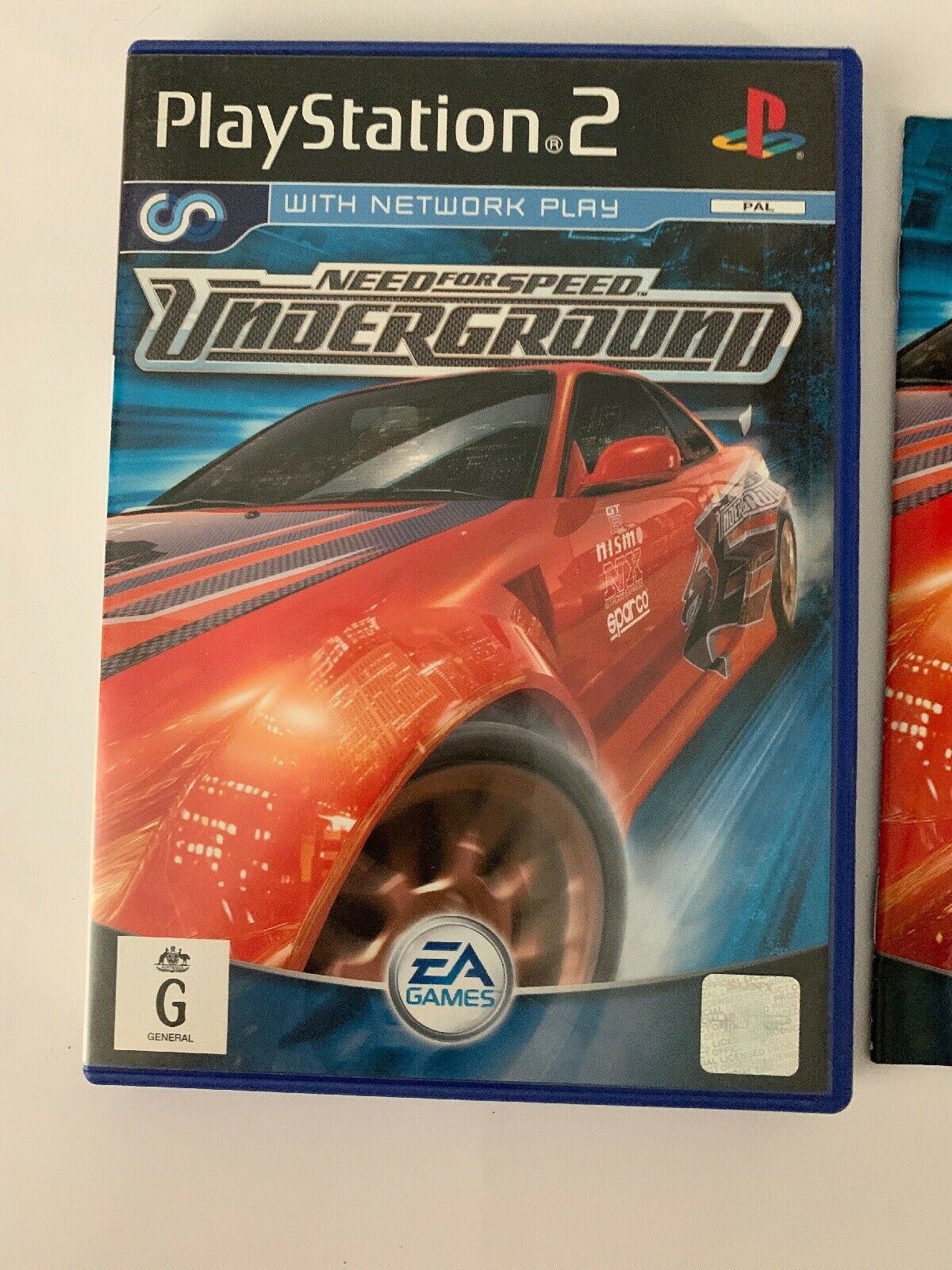 Need for Speed Underground 2 (Sony PlayStation 2, 2005) Includes Manual