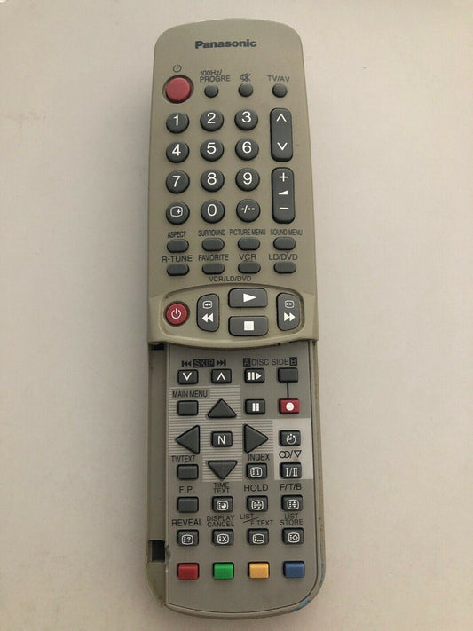 Genuine Panasonic EUR511049 Original Remote Control TV VCR DVD