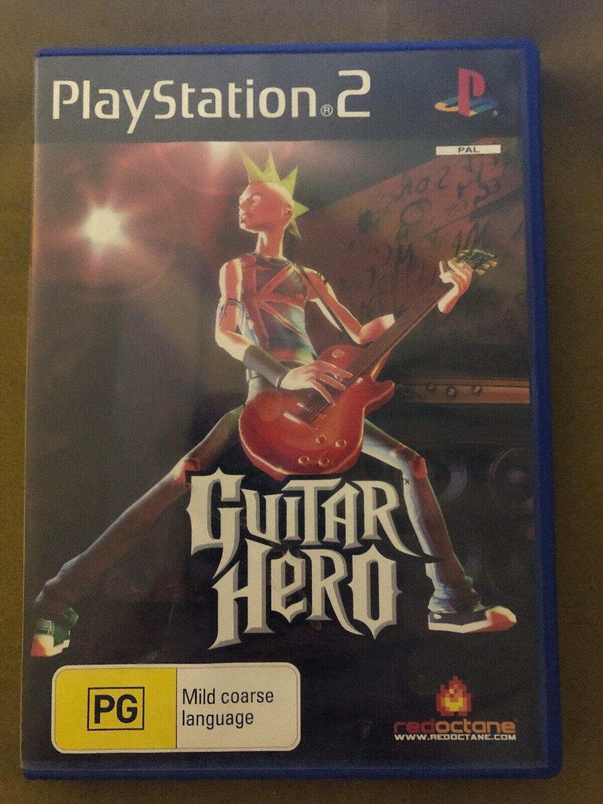 GUITAR HERO Playstation 2 Game Complete PS2 - FREE POSTAGE!!