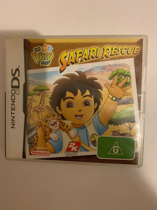 Go Diego Go: Safari Rescue Nintendo DS Game