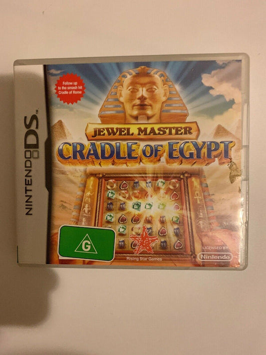 Jewel Master: Cradle of Egypt - Nintendo DS Game with Manual