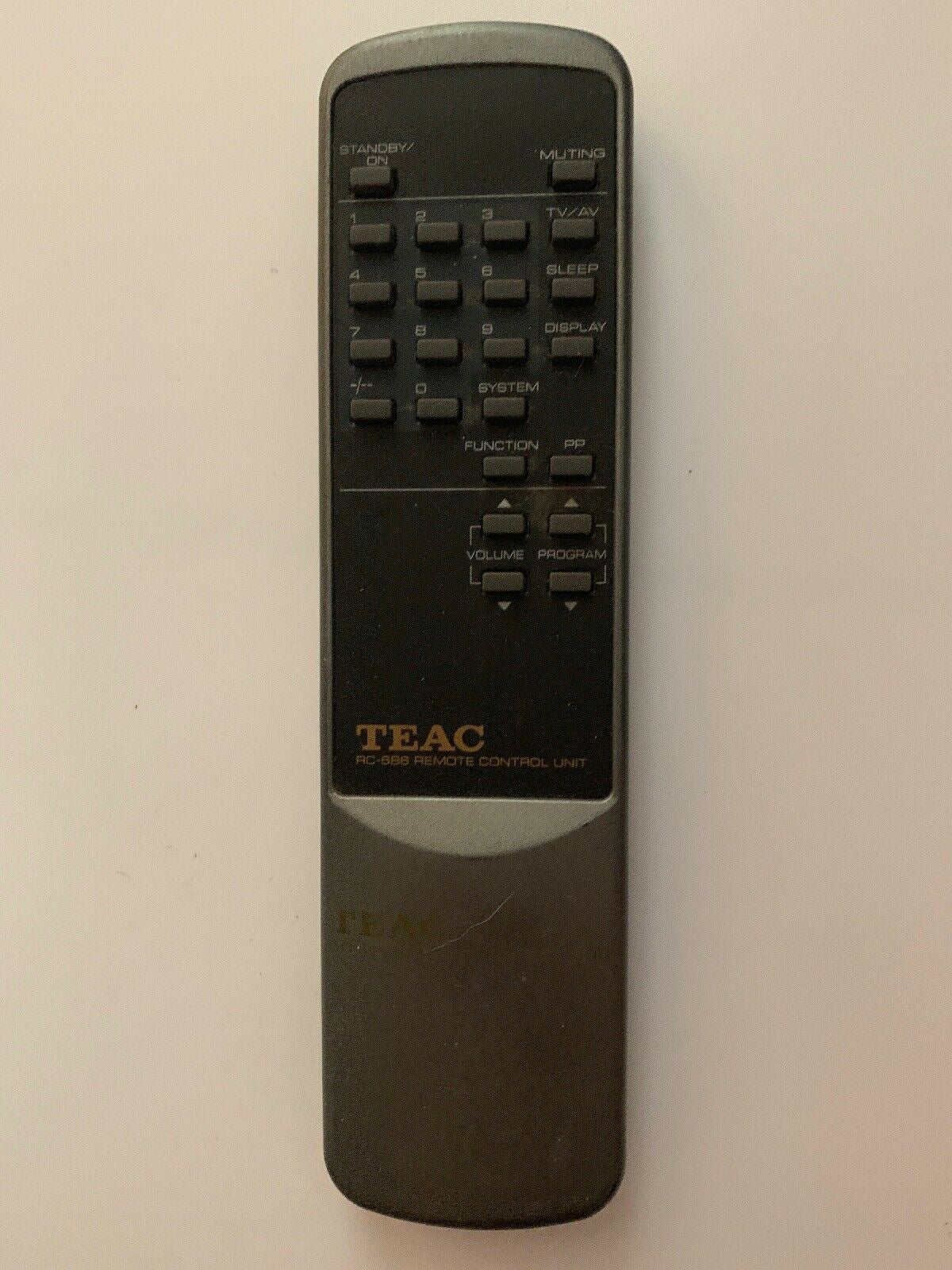 Rc684 Remote Genuine Teac RC-686 Remote Control – Retro Unit