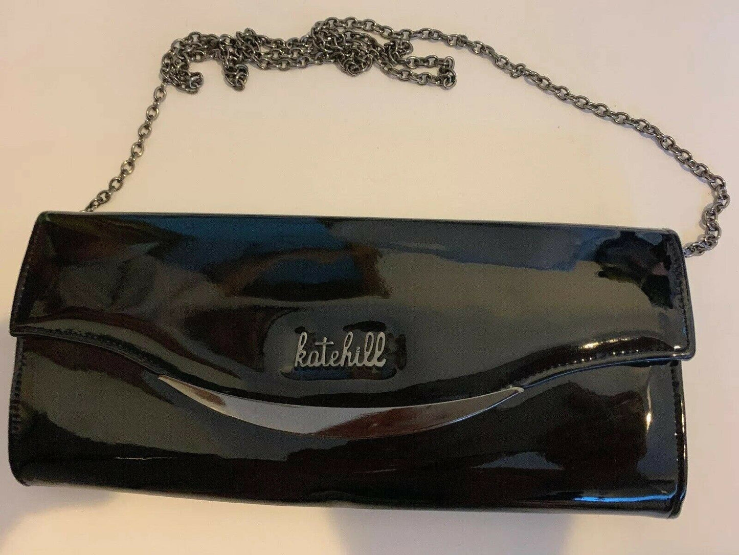 Katehill Black Clutch Bag