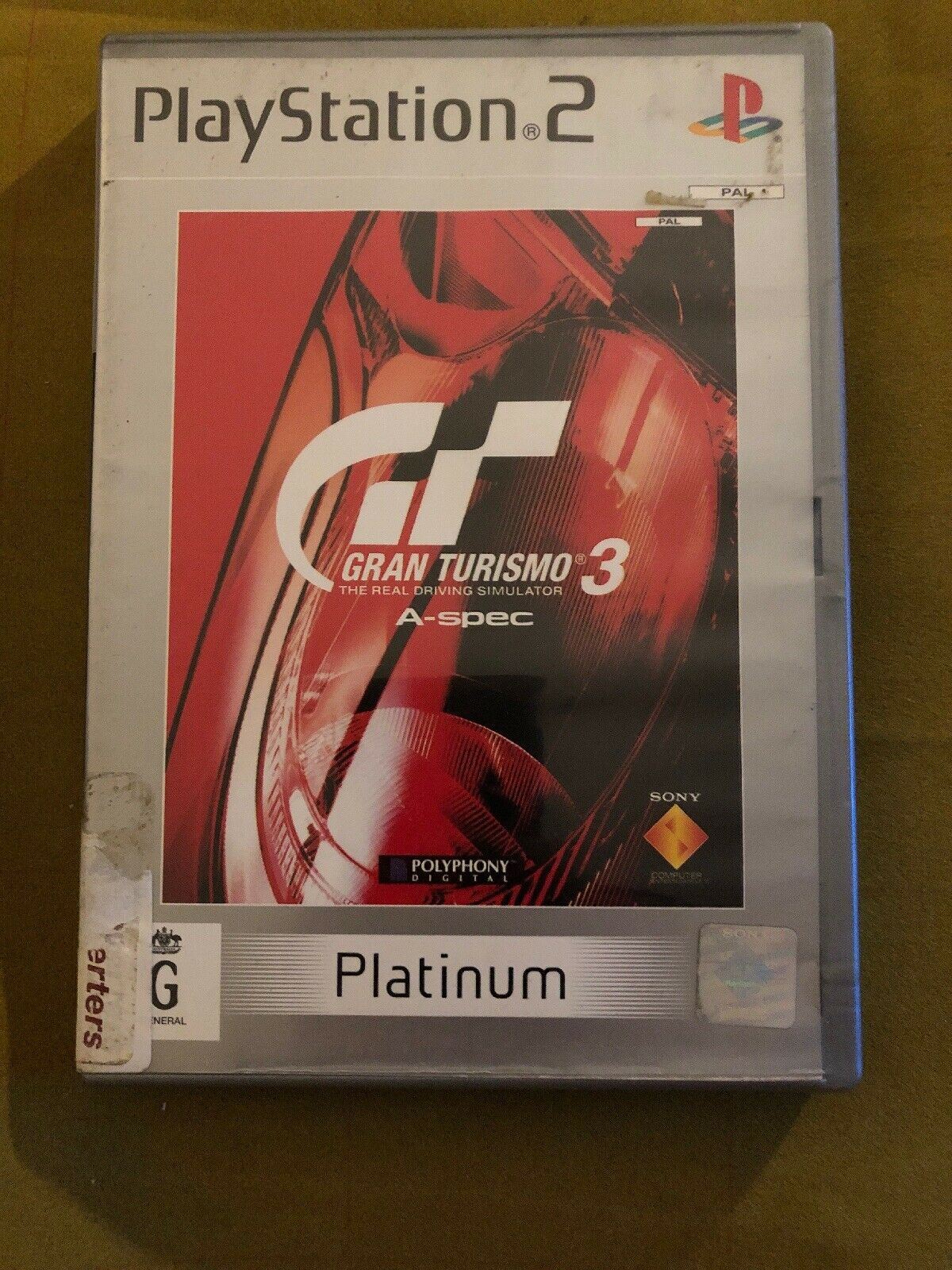 Gran Turismo A Spec 3 - PS2 PlayStation 2 Racing Game PAL /w Booklet