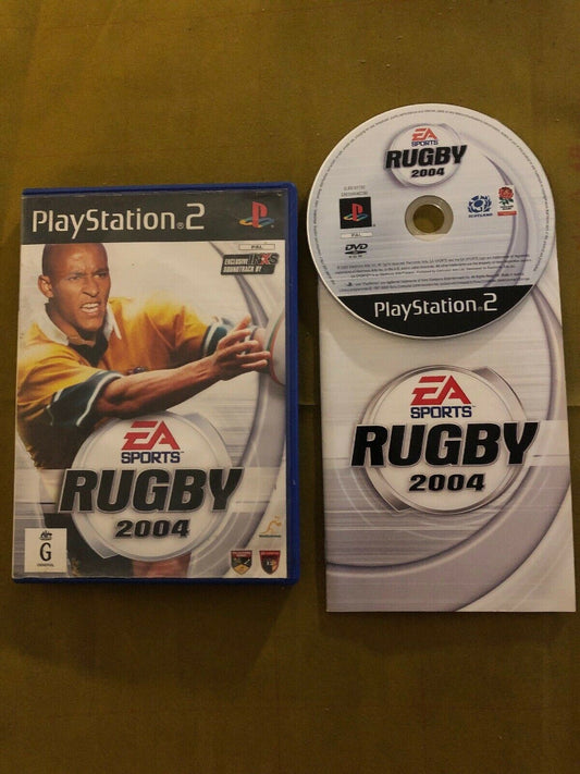 Rugby 2004 - Sony Playstation 2 PS2 PAL Game w Manual