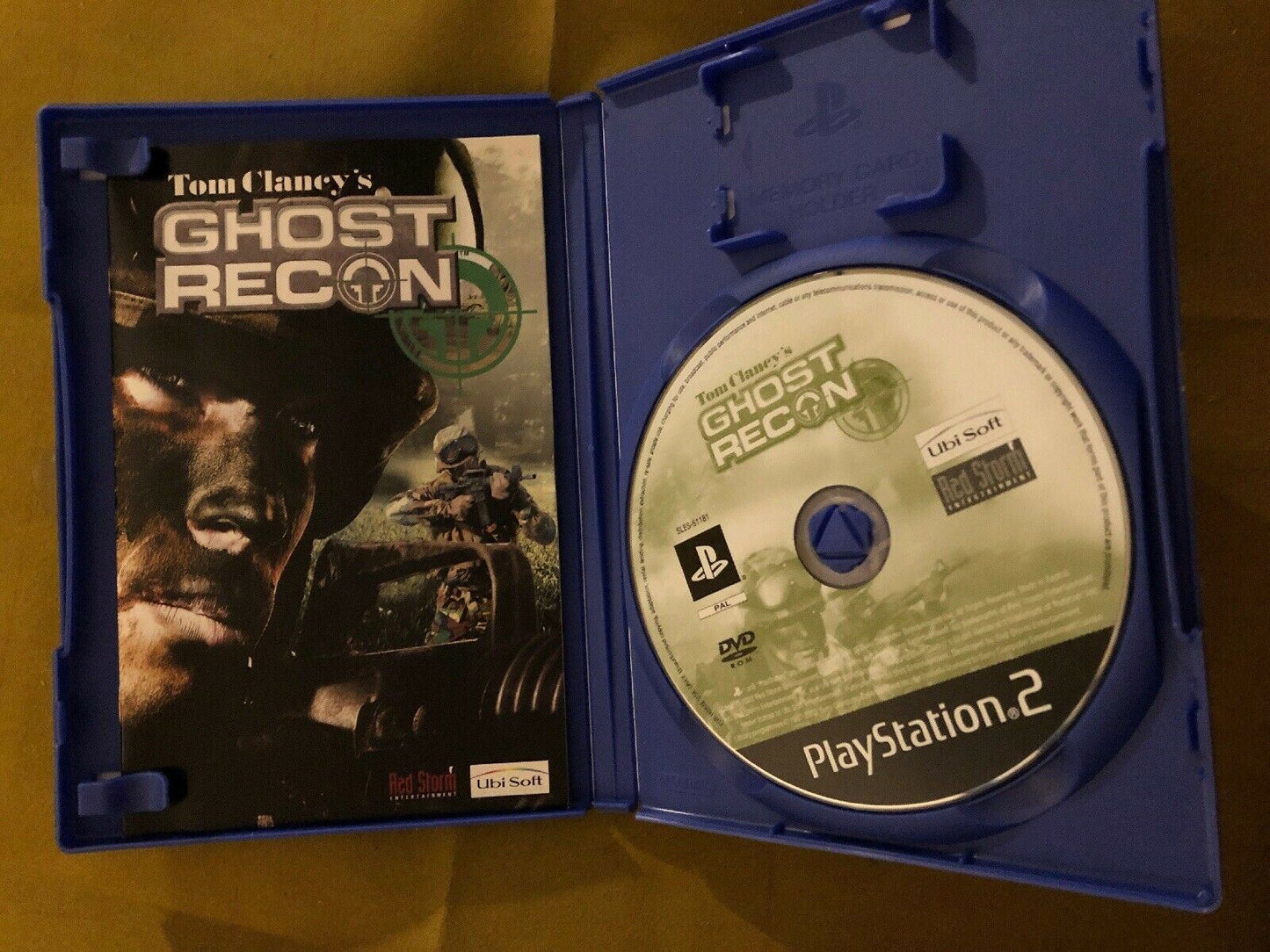 Tom Clancy's Ghost Recon - PS2 PlayStation 2 Shooter Ubisoft PAL Game