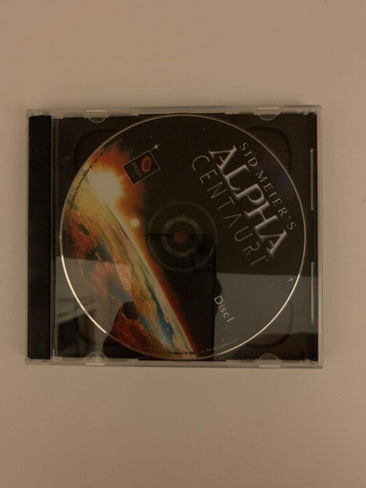 Sid Meier's Alpha Centauri (1999) PC Cdrom Vintage Game Electronic Arts Classic