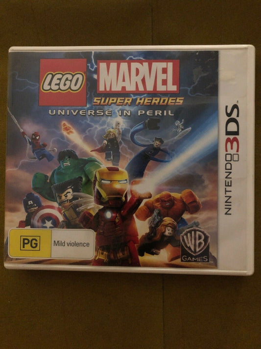 LEGO Marvel Super Heroes - Universe in Peril, Nintendo 3DS Game, ACTION GAME