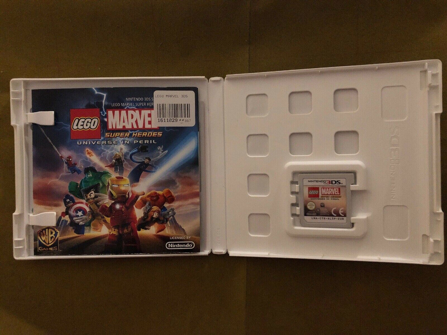 LEGO Marvel Super Heroes - Universe in Peril, Nintendo 3DS Game, ACTION GAME