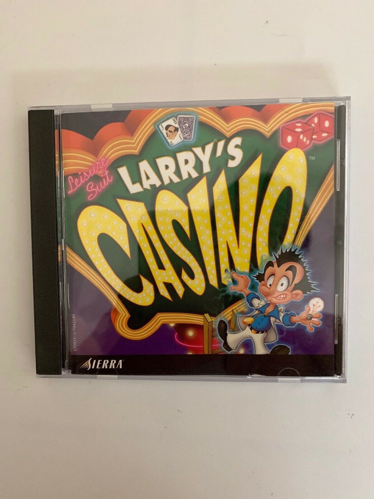 Leisure Suit Larry's Casino (1998) PC Cdrom Sierra Vintage Game