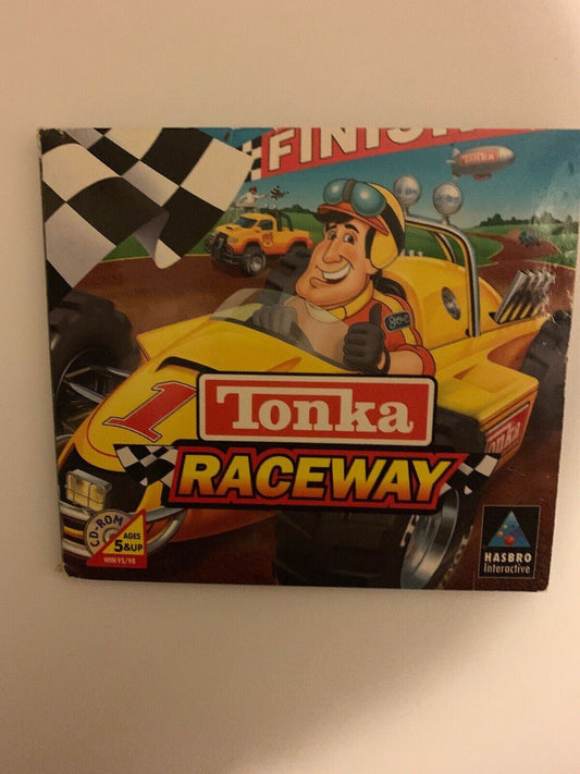 Tonka Raceway (1999) PC Cdrom Vintage Game FREE AU POST