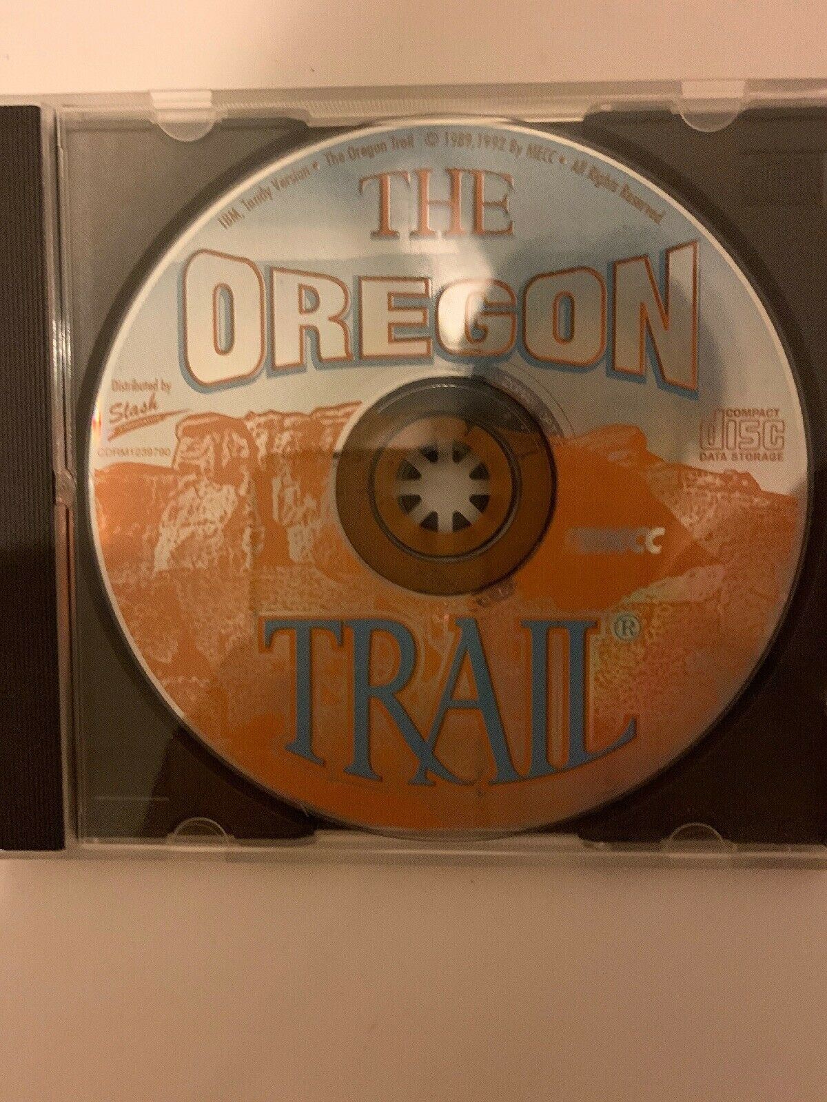 The Oregon Trail (1992) PC Cdrom, IBM, Tandy Version CLASSIC **RARE** Game