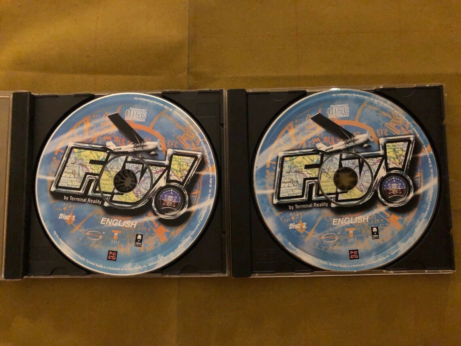 Fly! (1999) PC CD-ROM Terminal Reality Take 2 Flight Simulator Game ...