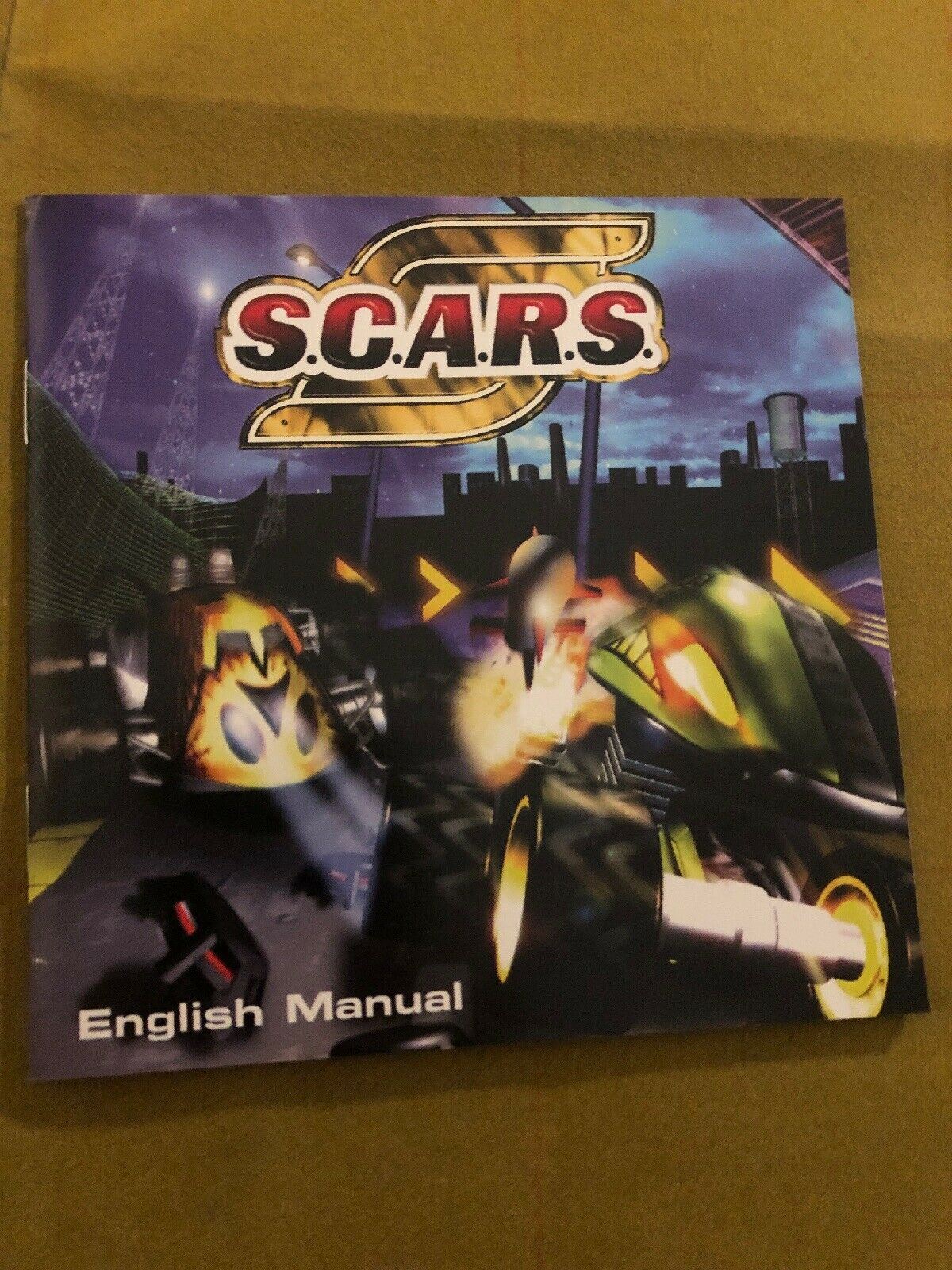 S.C.A.R.S.  PC CD-ROM 1998 Ubisoft Vintage Action Racing Game