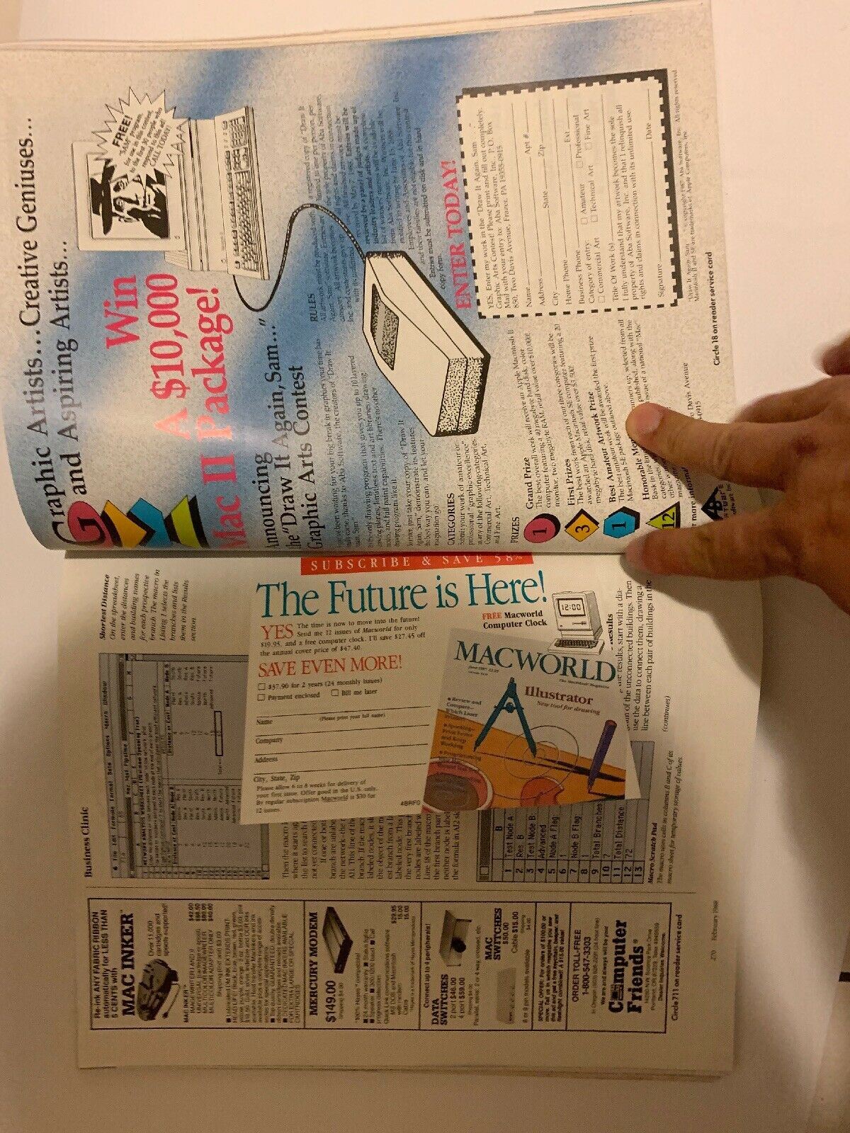 Vintage Macworld February 1988 The Apple McIntosh Magazine