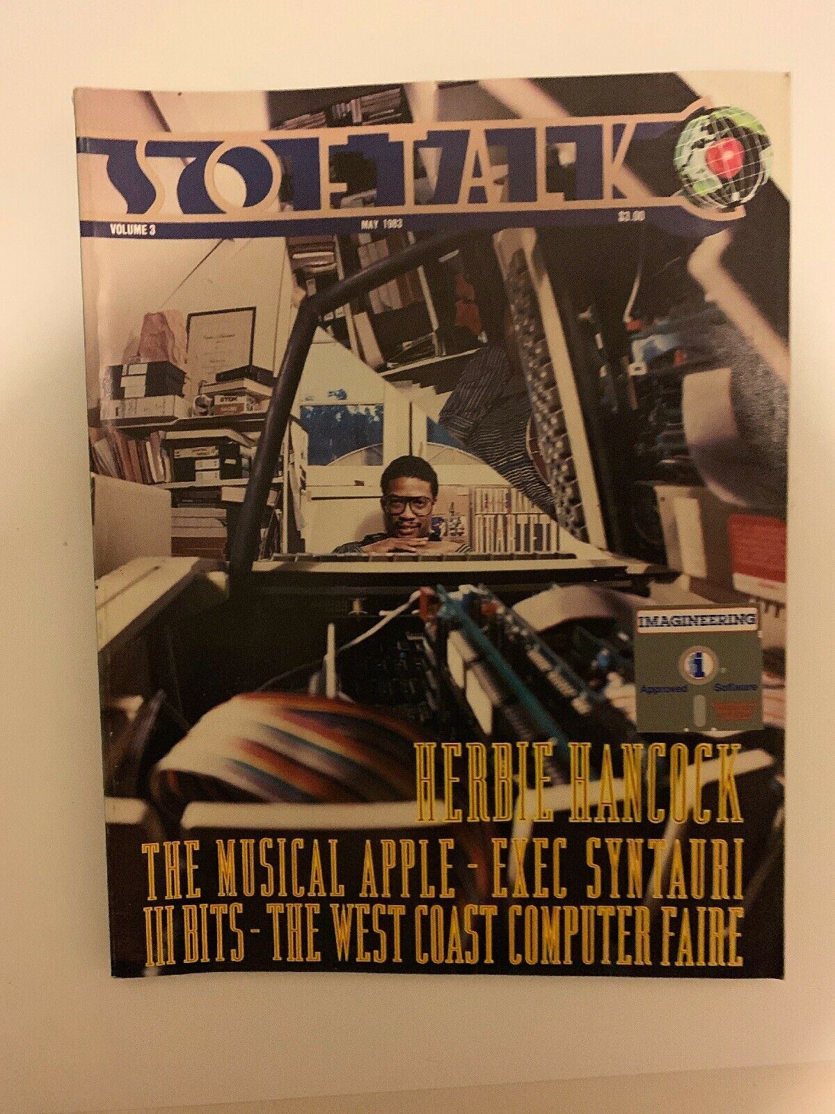 Softalk May 1983 Volume 3 Herbie Hancock Vintage Computer Magazine