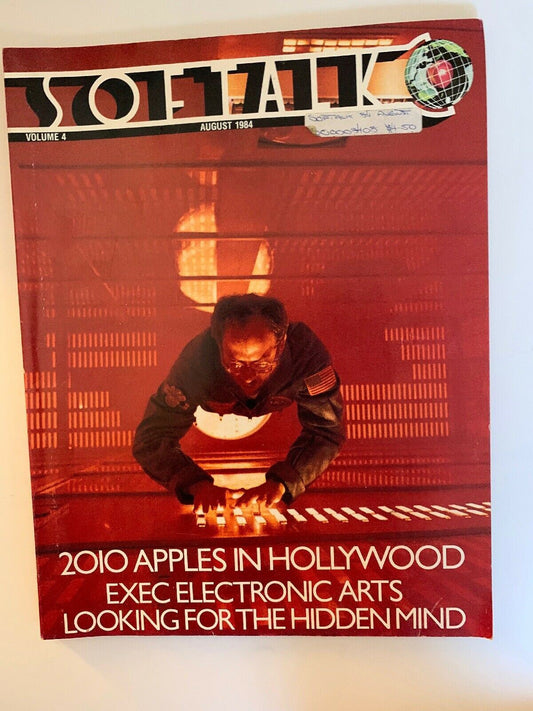 Softalk August 1984 Volume 4 2010 Apples In Hollywood Vintage Computer Magazine