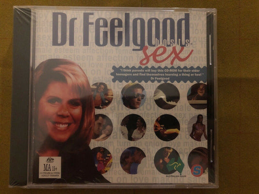 *New Sealed* RARE! Dr Feelgood Radio Hosts PC CD-ROM Relationship Advice