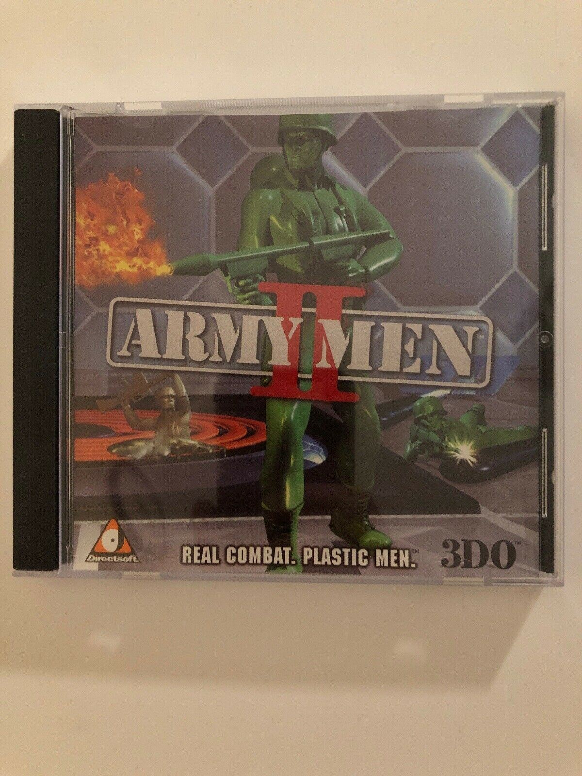 Army Men II 1999 CD-ROM 3DO DirectSoft Arcade Action Vintage Game