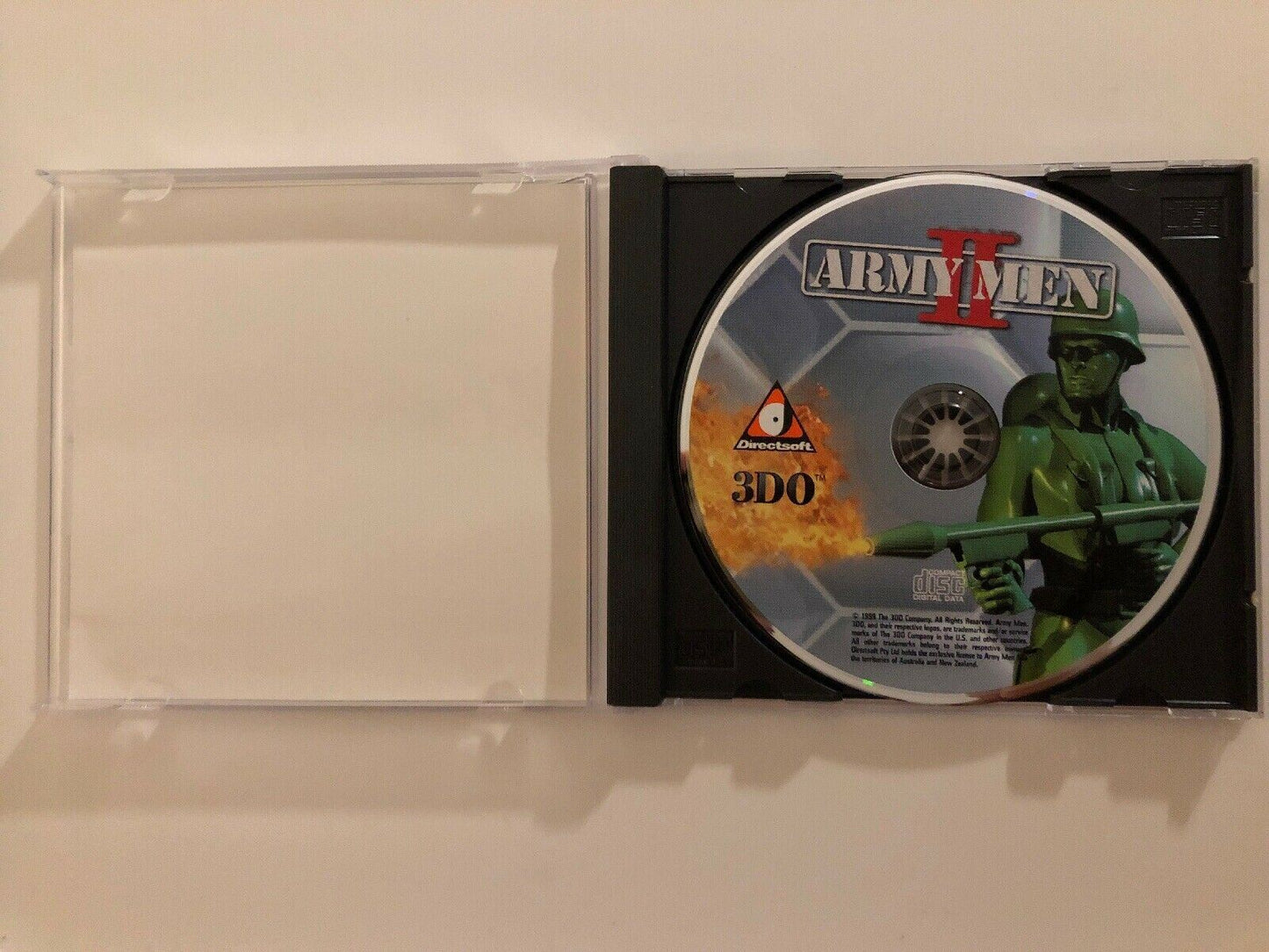 Army Men II 1999 CD-ROM 3DO DirectSoft Arcade Action Vintage Game