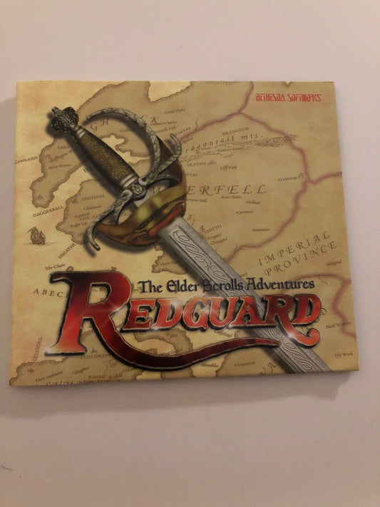 **RARE** The Elder Scrolls Adventures: Redguard PC 1998 CD-ROM Action RPG Game