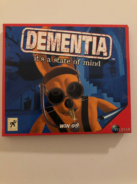 **VERY RARE** Dementia PC 1997 5 CD-ROM Vintage Graphical Adventure Win 95 Game