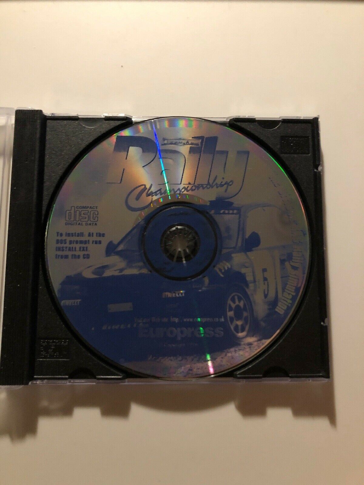 International Rally Championship 1998 - CD DOS - Vintage Car Simulation PC Game