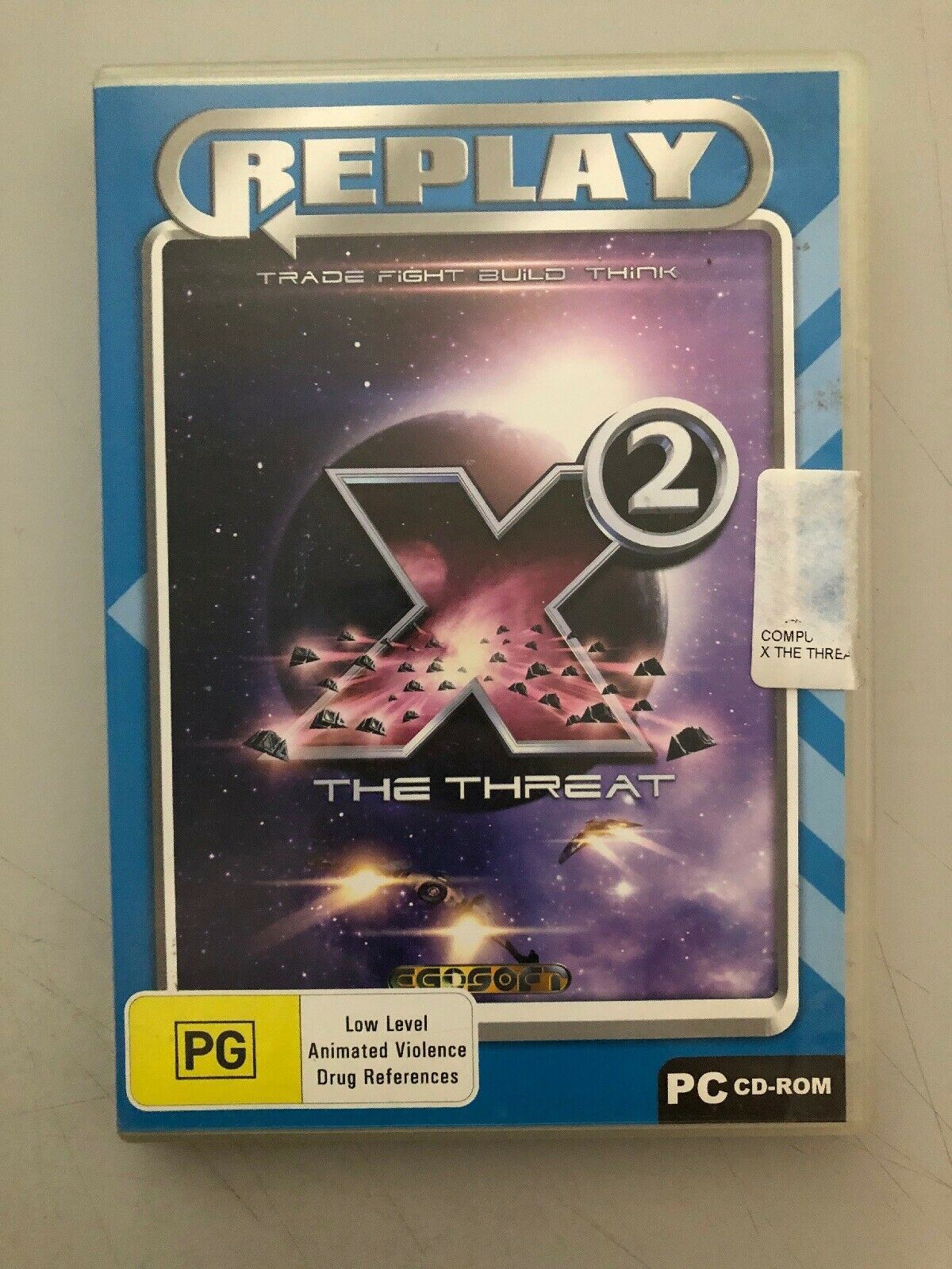 X2 The Threat PC Game - 2003 -  Action Space Combat Simulation Game