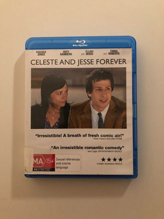 Celeste And Jesse Forever (Blu-ray, 2012) Elijah Wood, Rashida Jones