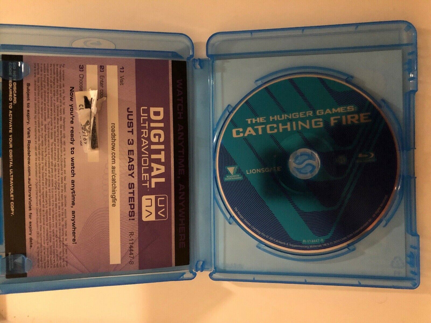 The Hunger Games - Catching Fire (Blu-ray, 2014)