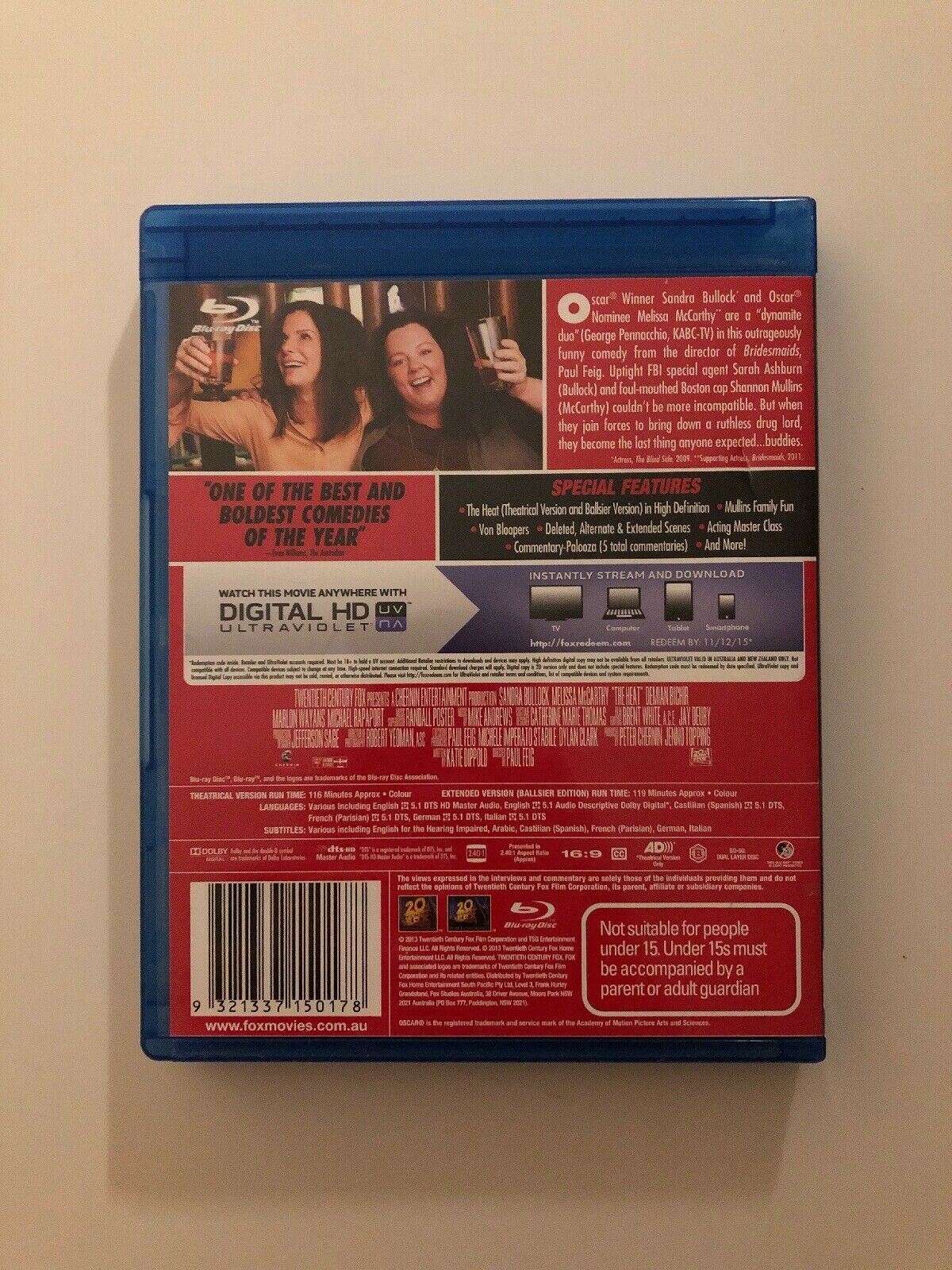 The Heat (Blu-ray, 2013)