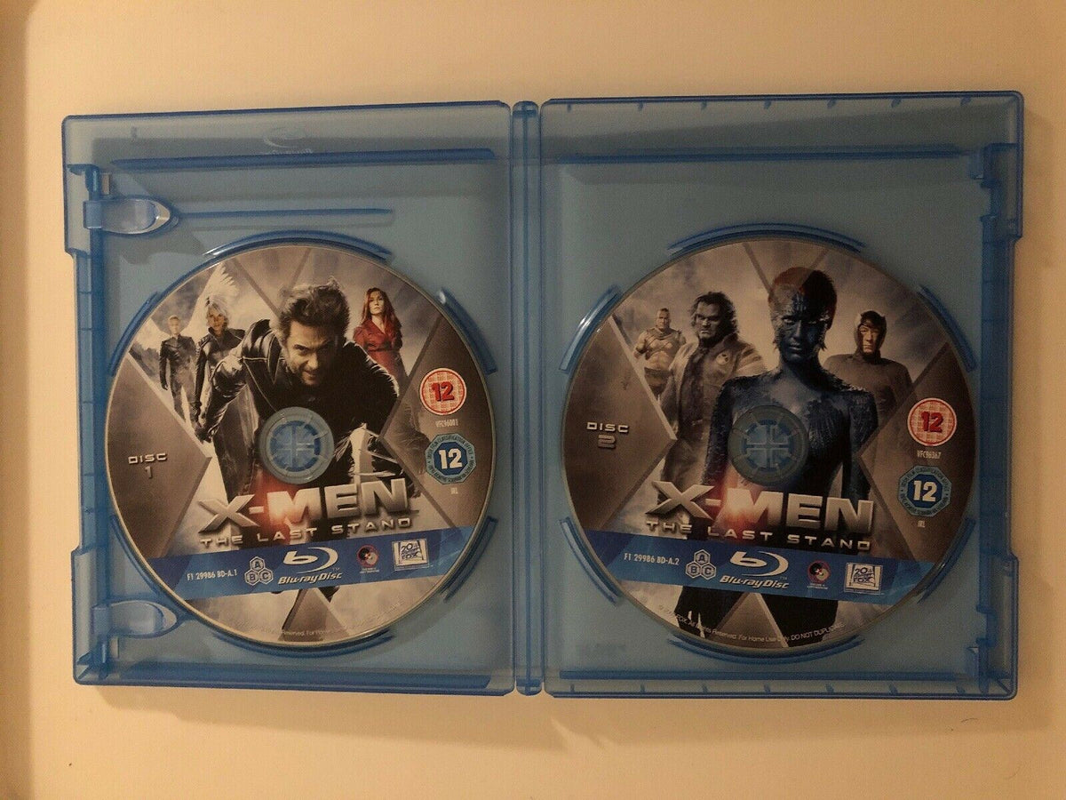 X-Men 3 - The Last Stand (Blu-ray, 2009, 2-Disc Set)