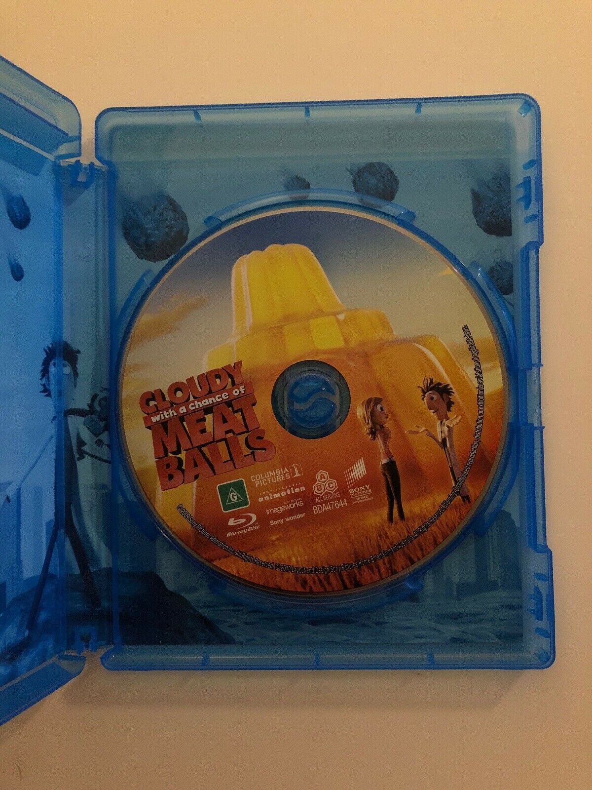 Cloudy With A Chance Of Meatballs (Blu-ray, 2010)