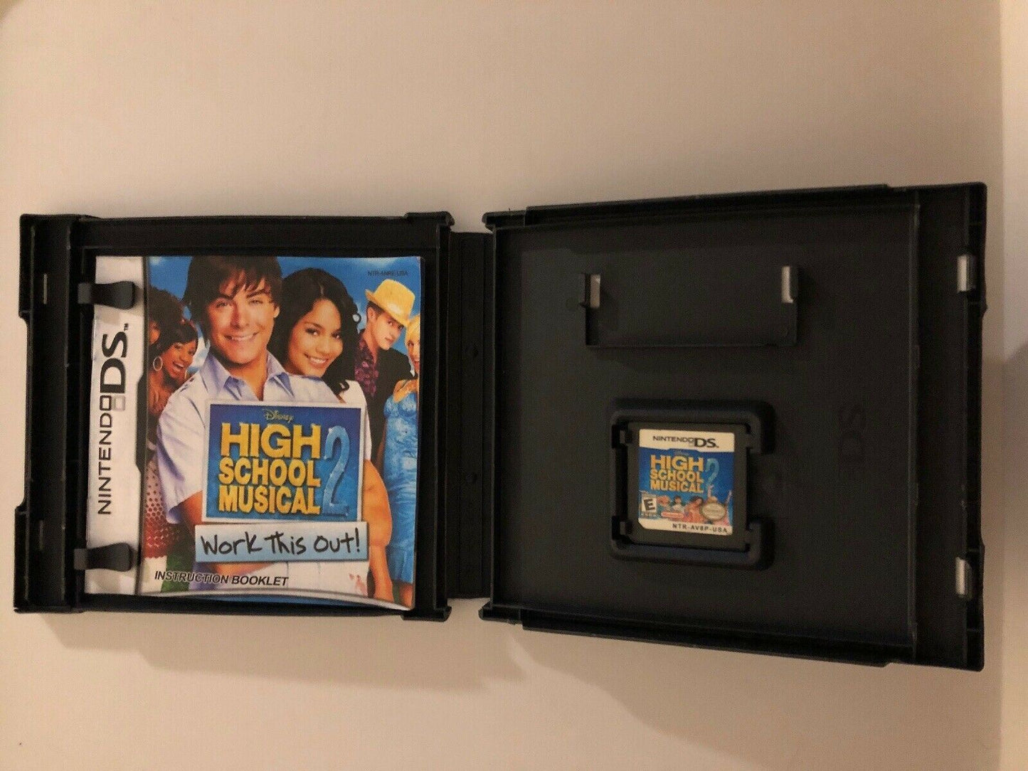 High School Musical 2 Work This Out Nintendo DS 2DS 3DS Game w/ Manual FREE POST