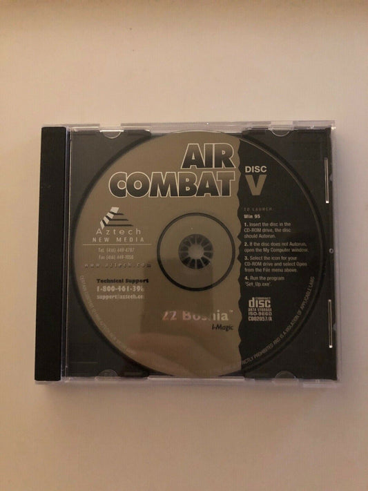 iF-22 Bosnia PC CD- ROM 1997 Flight Combat Simulation Game